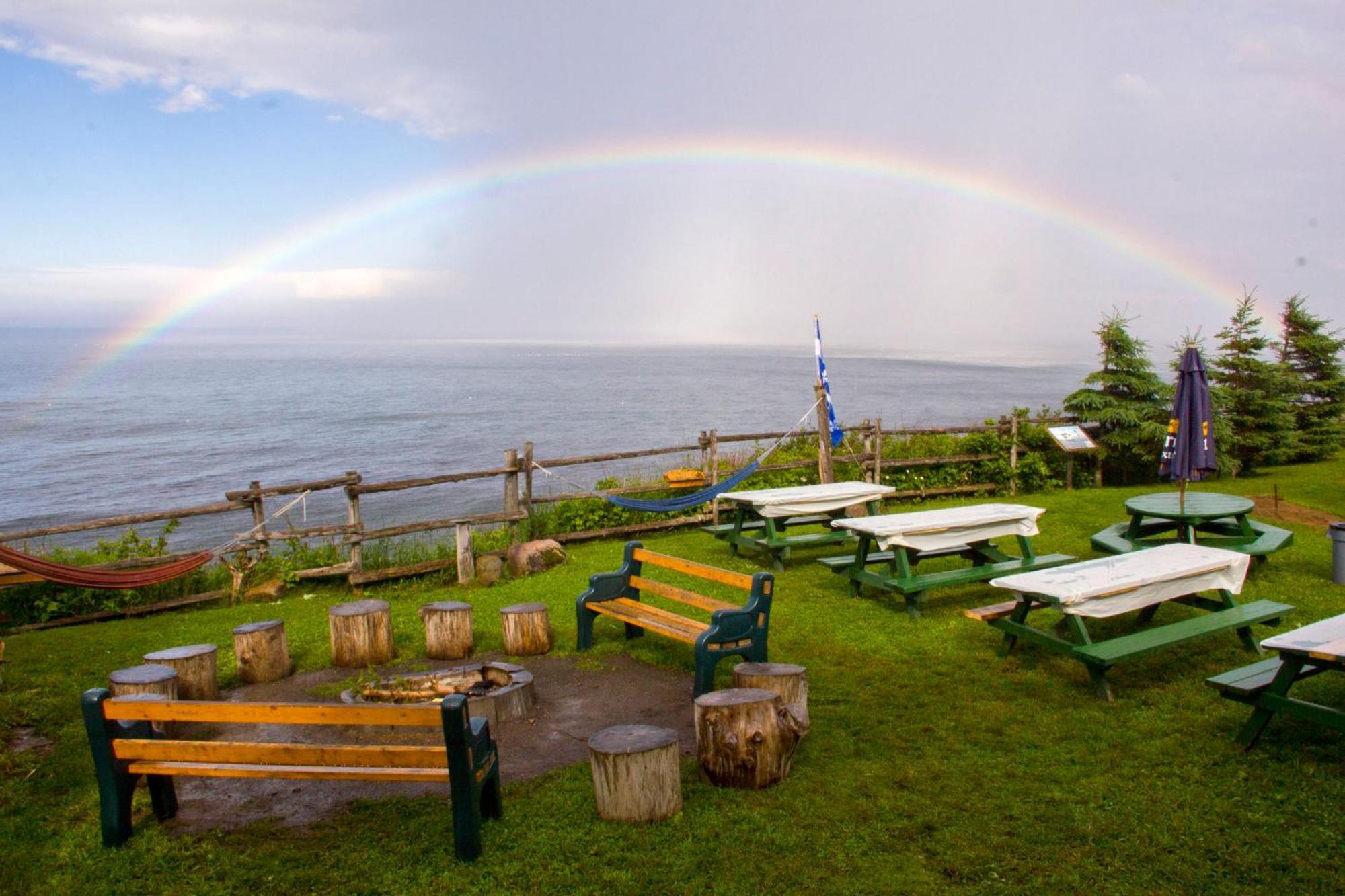 Auberge/Chalet Griffon Aventure L'Anse-au-Griffon Exteriör bild