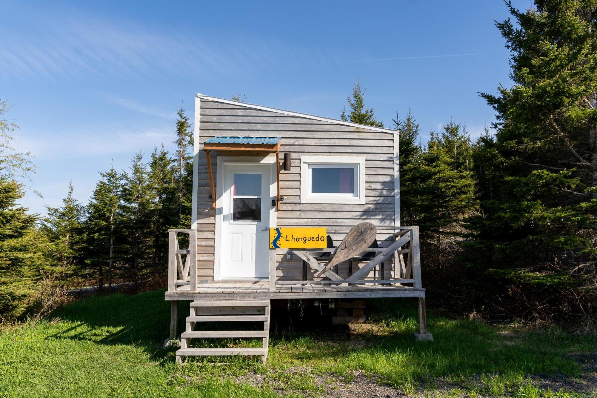 Auberge/Chalet Griffon Aventure L'Anse-au-Griffon Exteriör bild