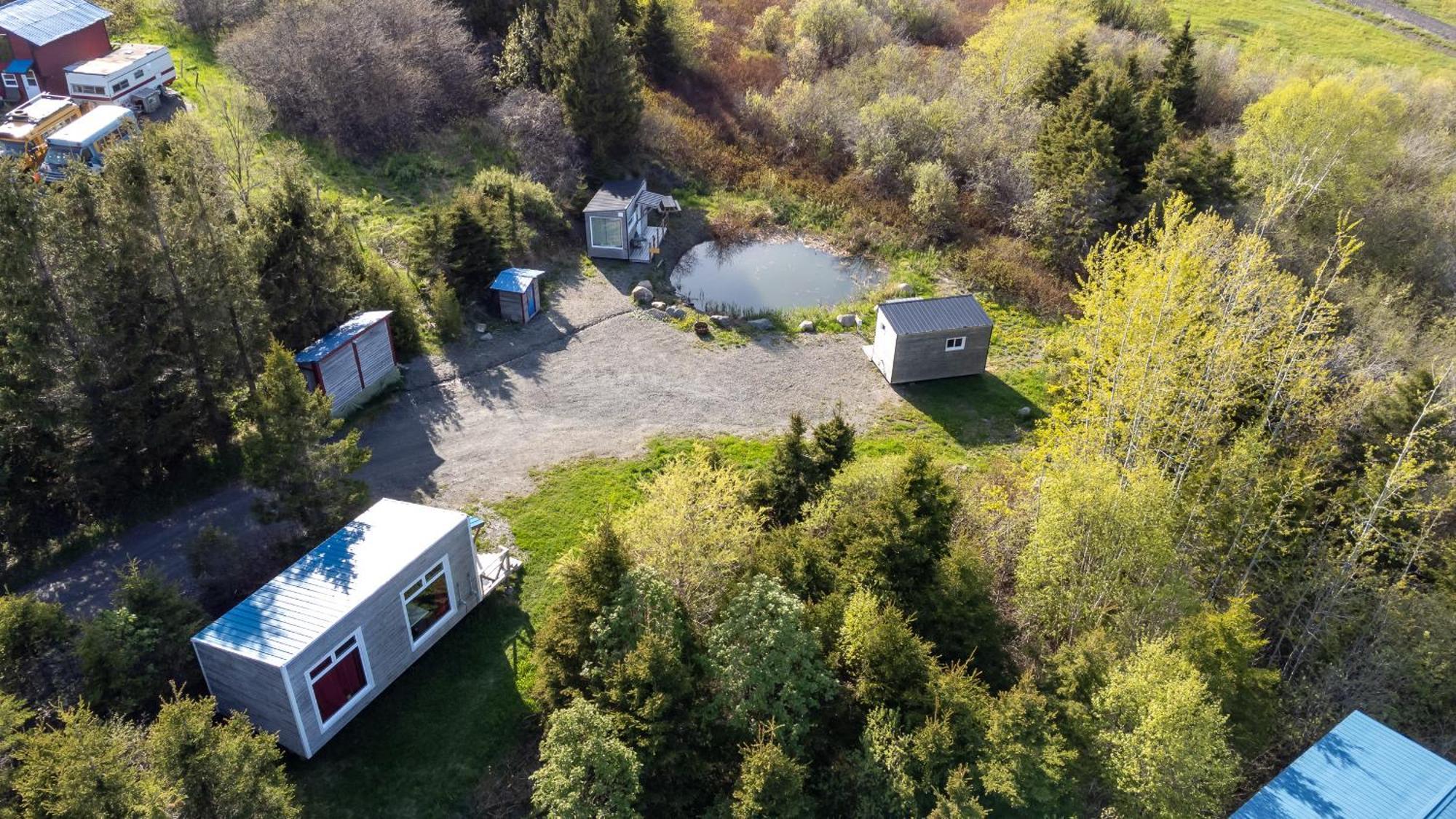 Auberge/Chalet Griffon Aventure L'Anse-au-Griffon Exteriör bild