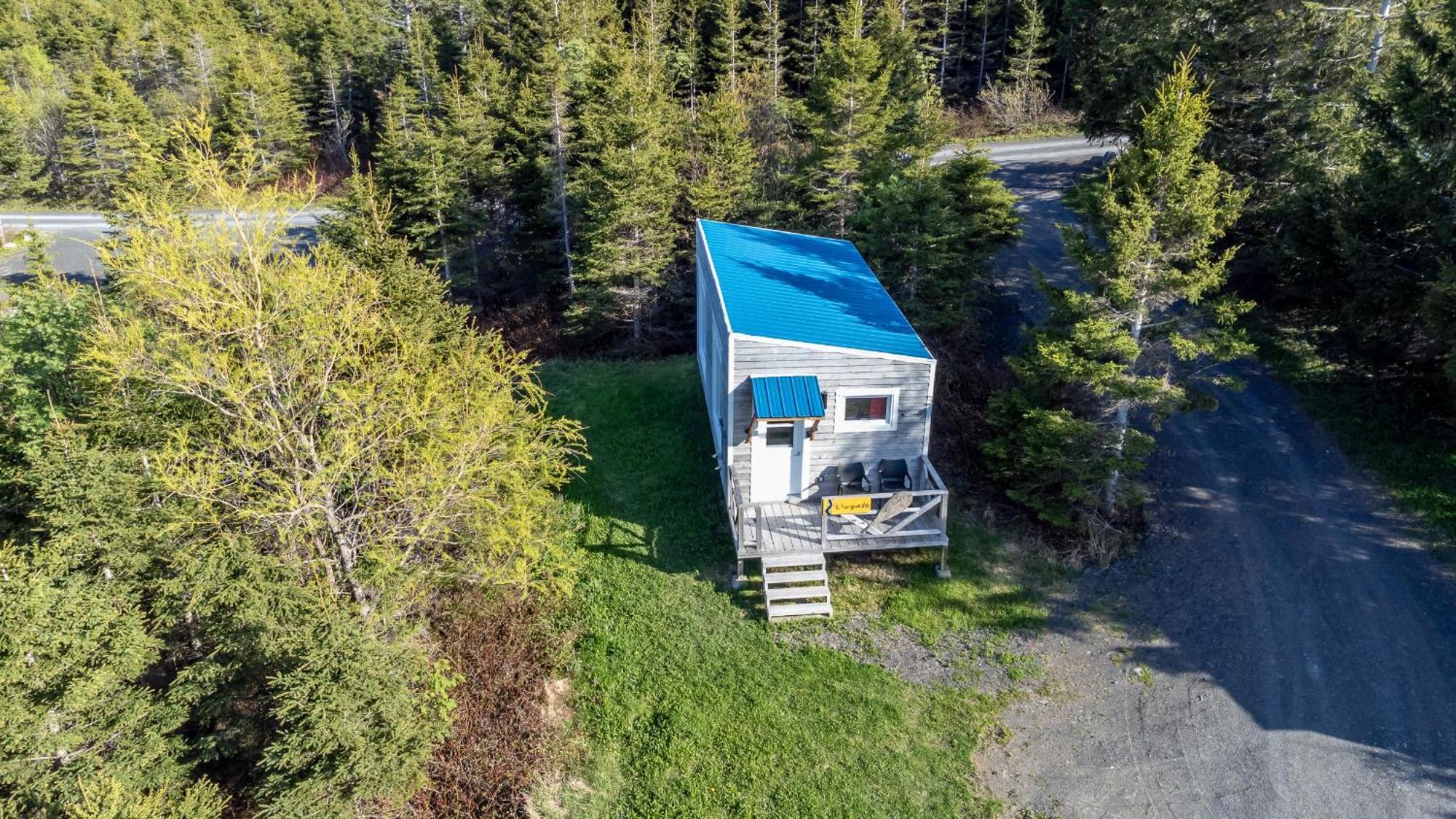 Auberge/Chalet Griffon Aventure L'Anse-au-Griffon Exteriör bild