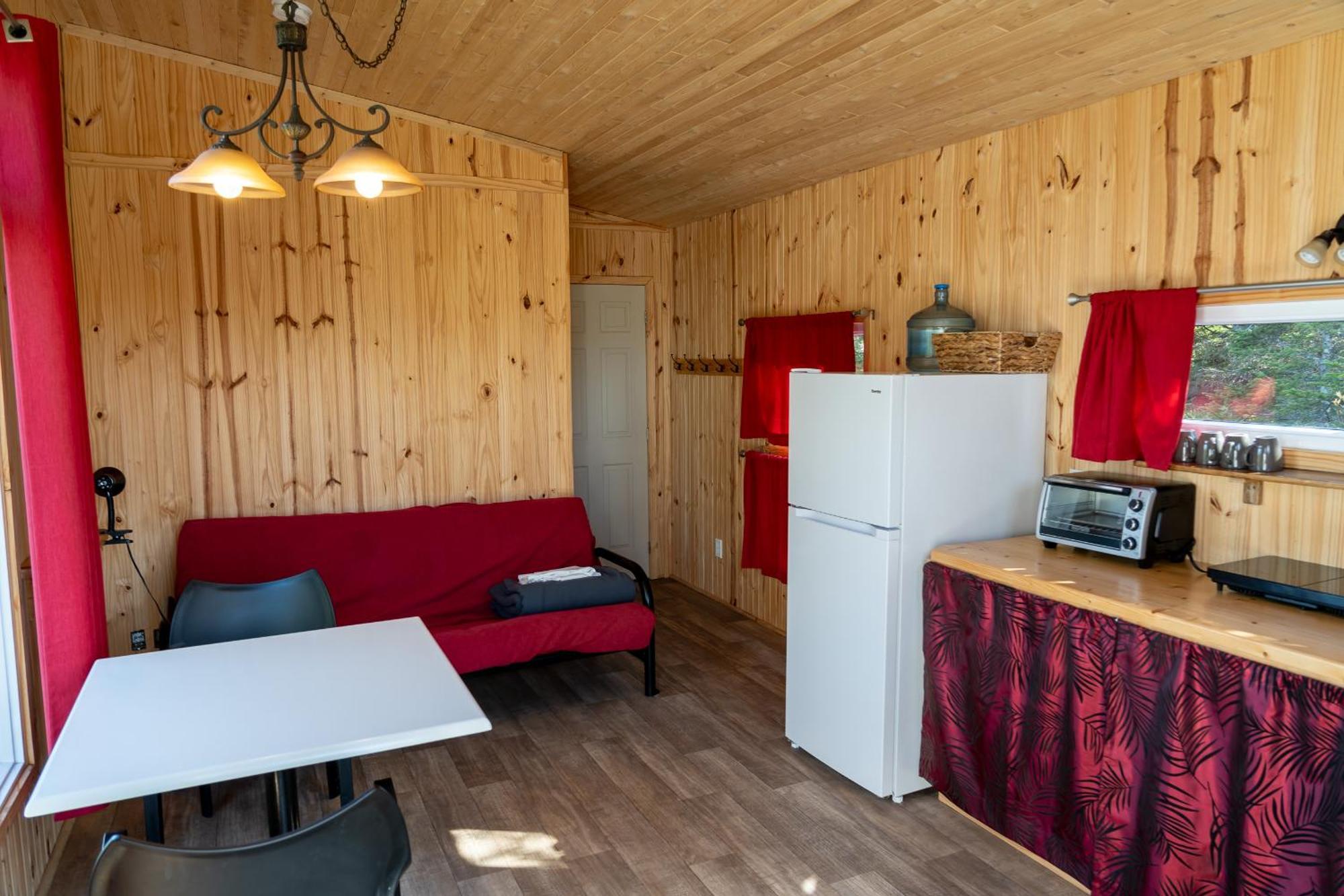 Auberge/Chalet Griffon Aventure L'Anse-au-Griffon Exteriör bild