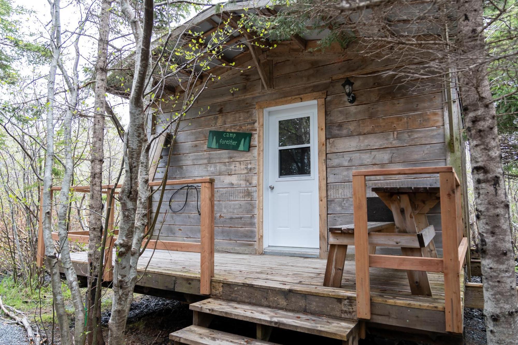 Auberge/Chalet Griffon Aventure L'Anse-au-Griffon Exteriör bild