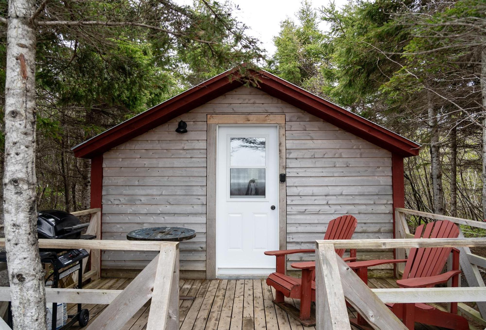 Auberge/Chalet Griffon Aventure L'Anse-au-Griffon Exteriör bild
