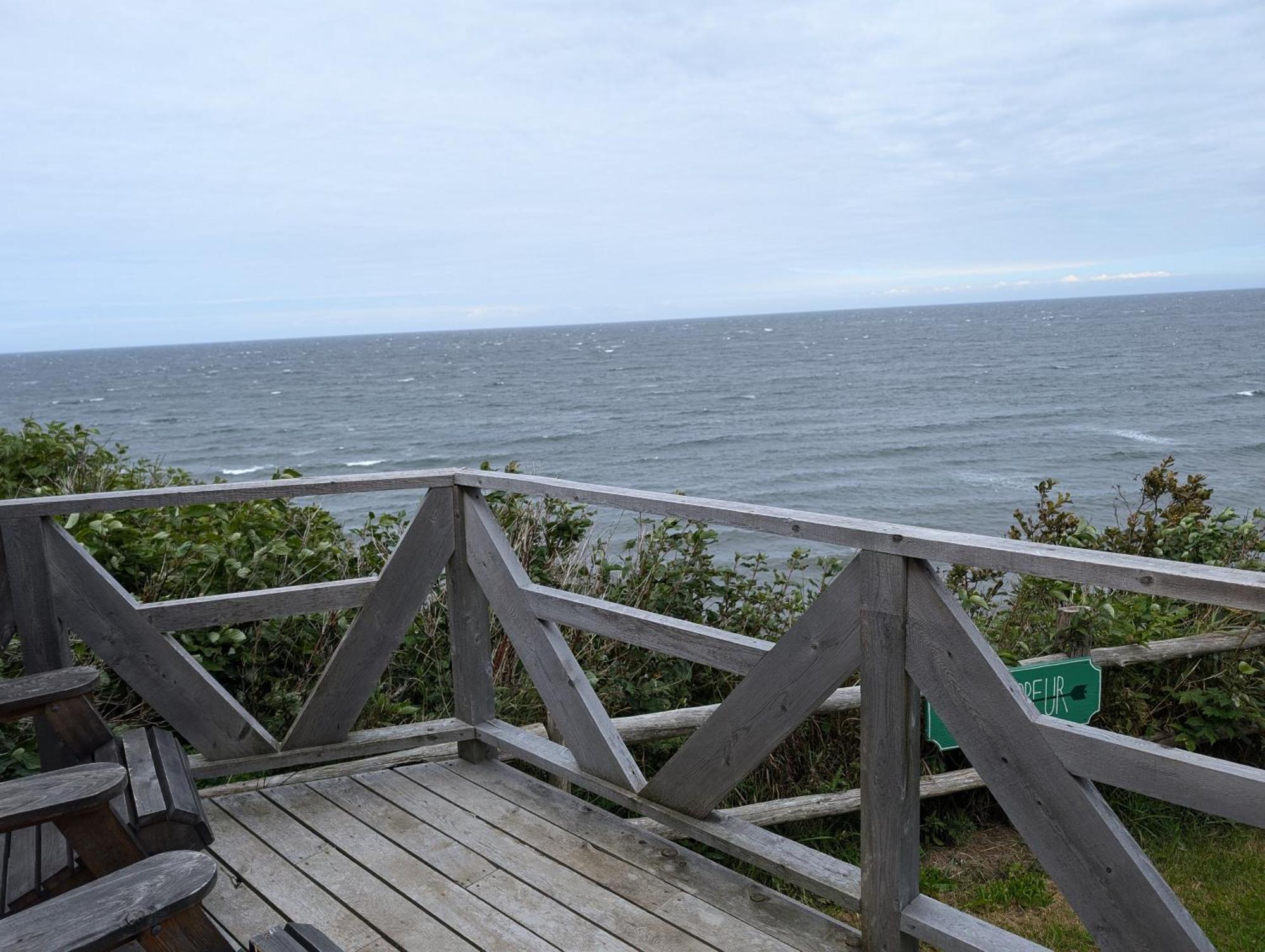 Auberge/Chalet Griffon Aventure L'Anse-au-Griffon Exteriör bild