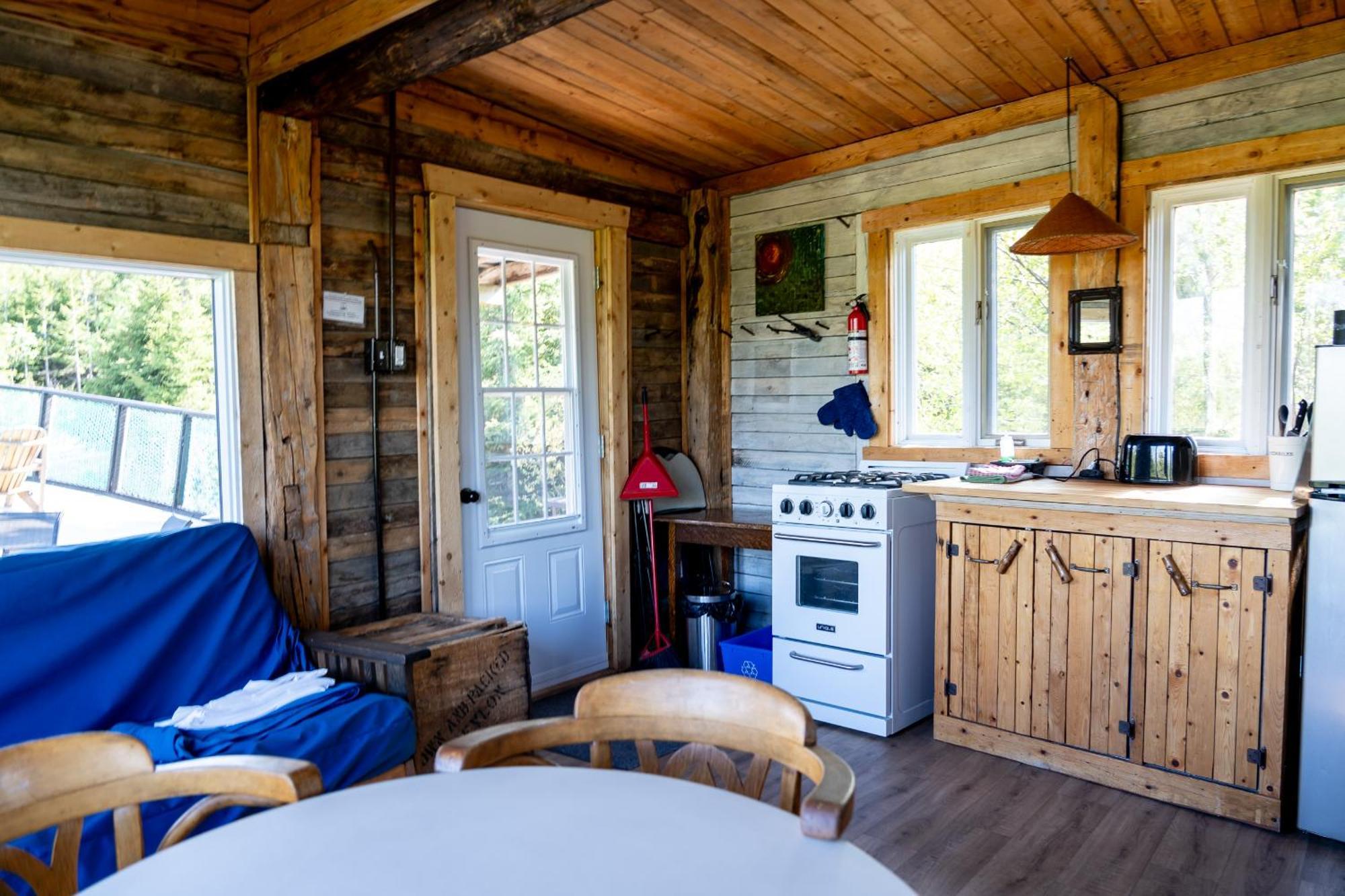 Auberge/Chalet Griffon Aventure L'Anse-au-Griffon Exteriör bild