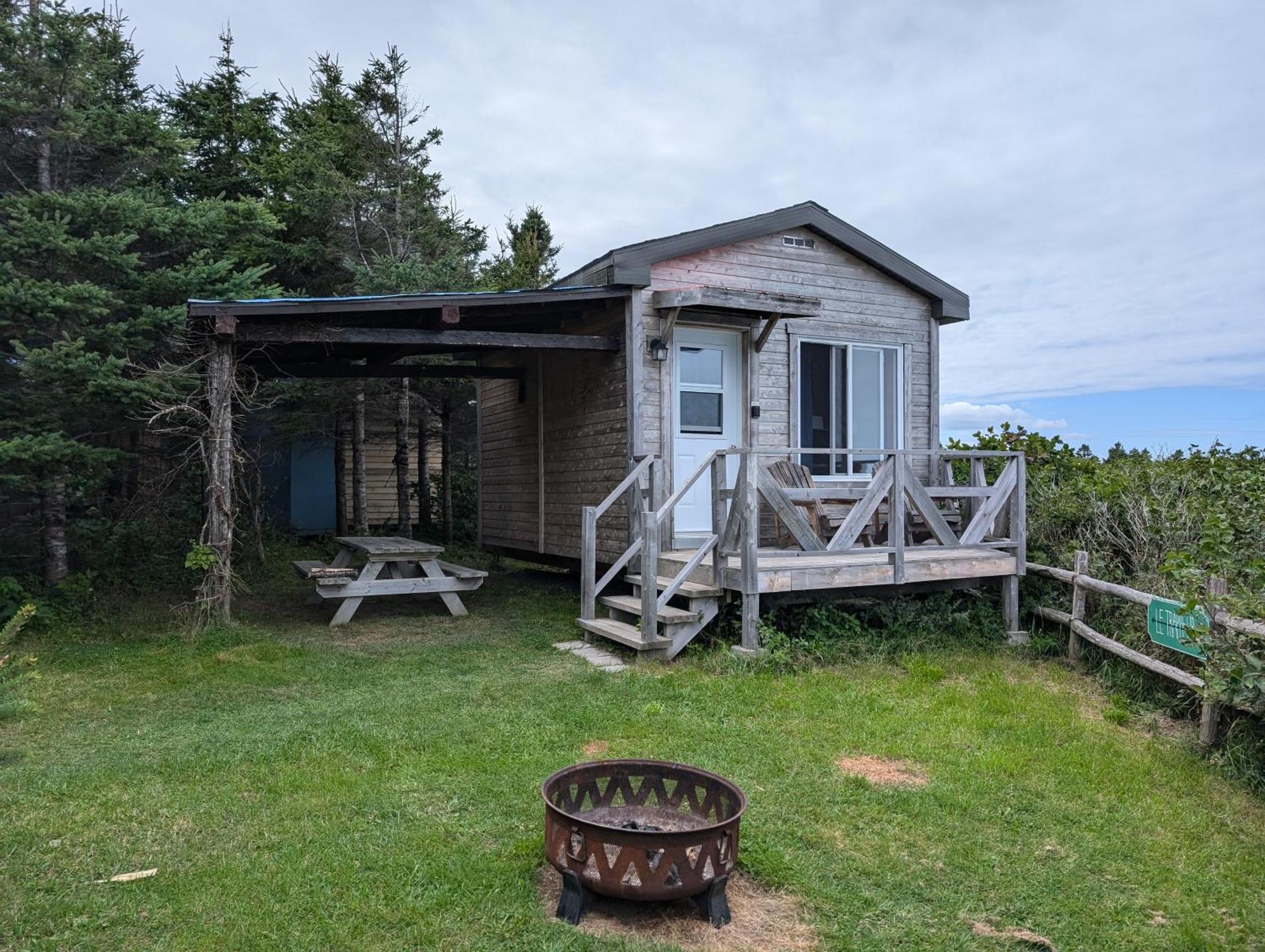 Auberge/Chalet Griffon Aventure L'Anse-au-Griffon Exteriör bild